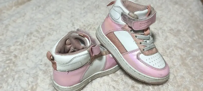 Zapatillas infantiles Topsis rosadas - 3