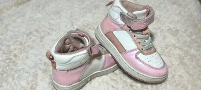 Zapatillas infantiles Topsis rosadas - miniatura 3