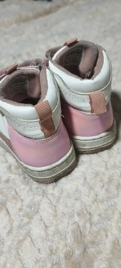 Zapatillas infantiles Topsis rosadas - miniatura 4