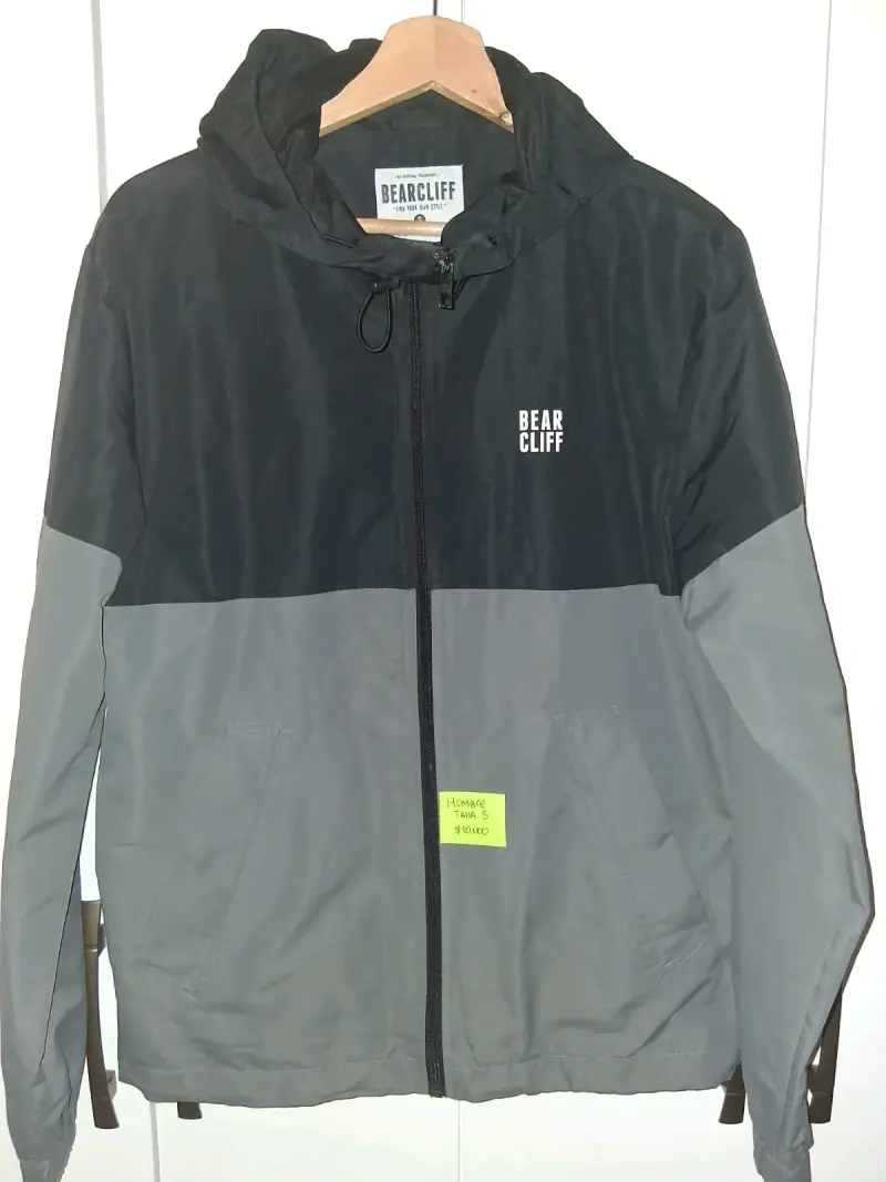 Chaqueta Bearcliff hombre bicolor con capucha