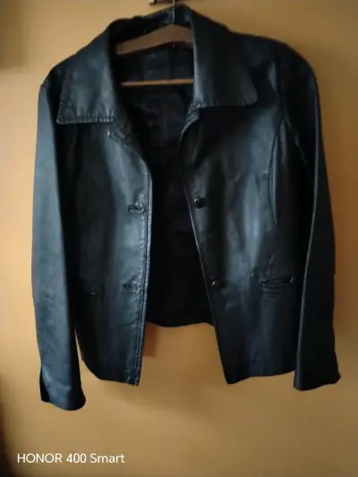 Abrigo impermeable negro para mujer - miniatura 6