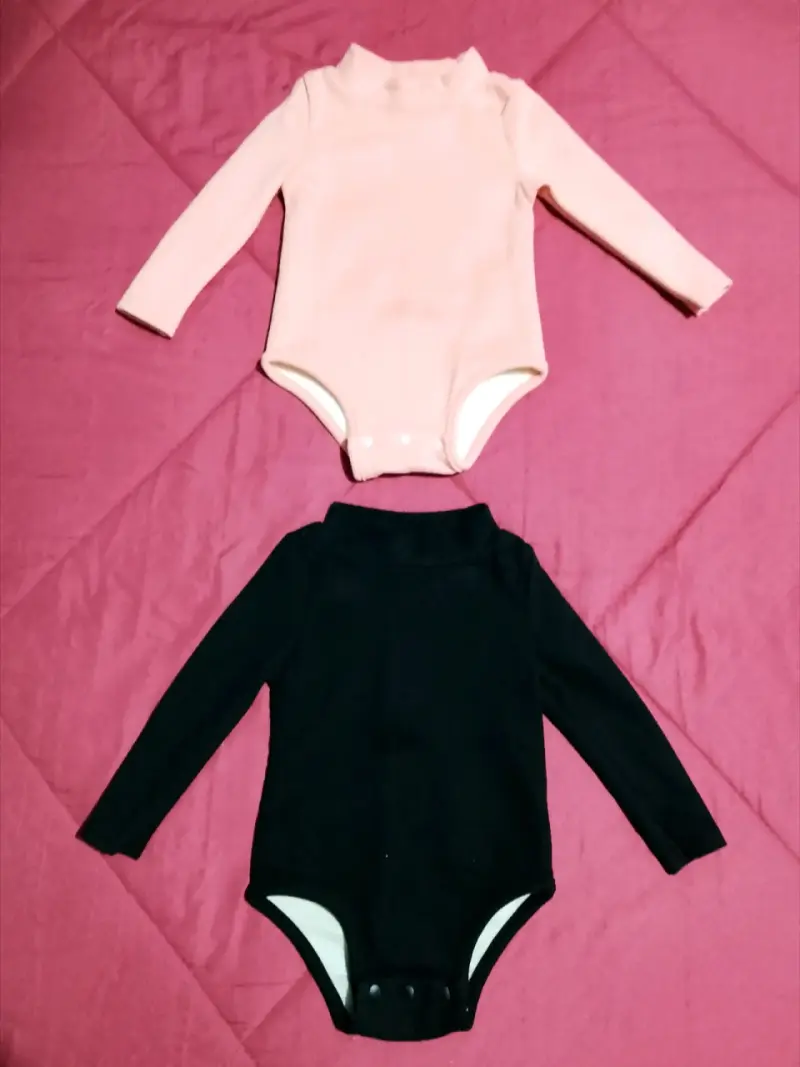 Pack de 4 bodies térmicos para bebita - 2