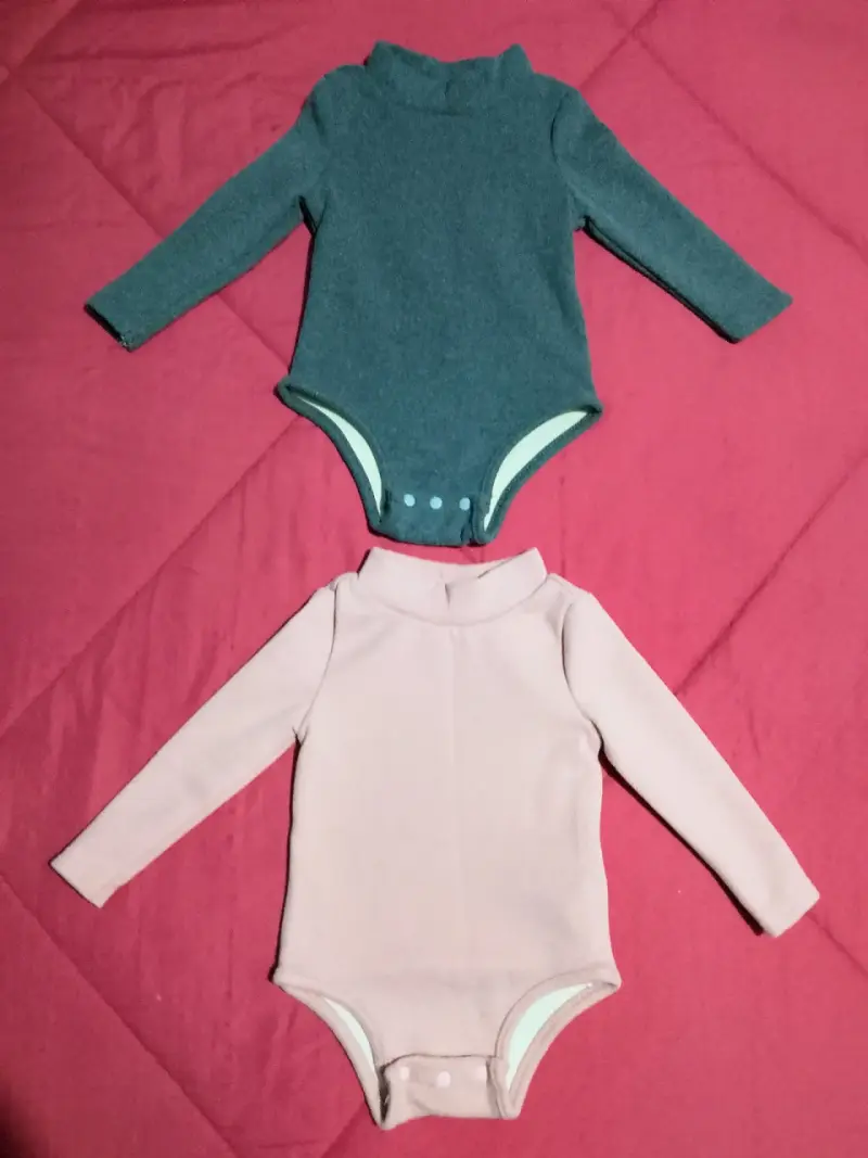 Pack de 4 bodies térmicos para bebita - 3