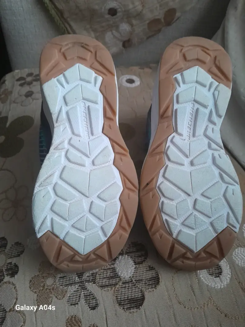 Zapatillas deportivas Skecher azul para niňa,talla - 3