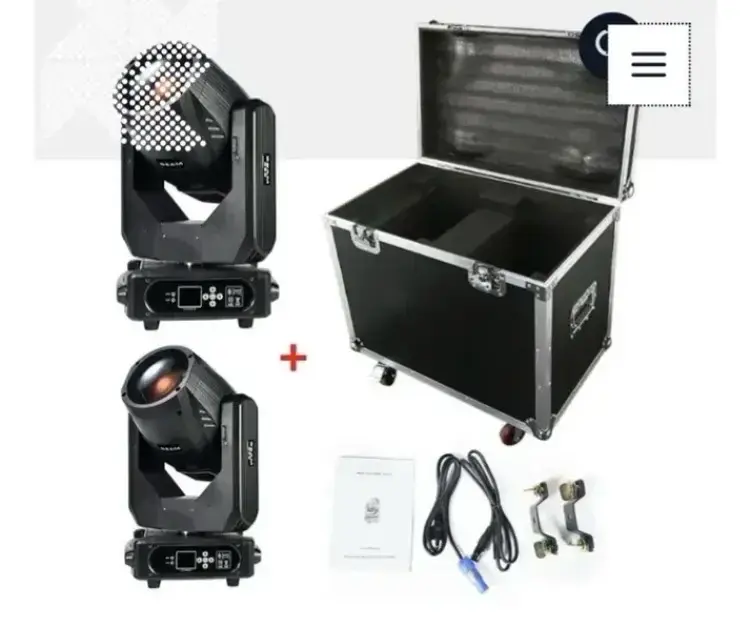 Cabeza móvil Beam 9R LED profesional - 2