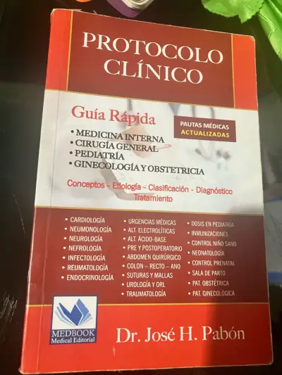 Protocolo Clínico Guía Rápida Medicina - miniatura 1