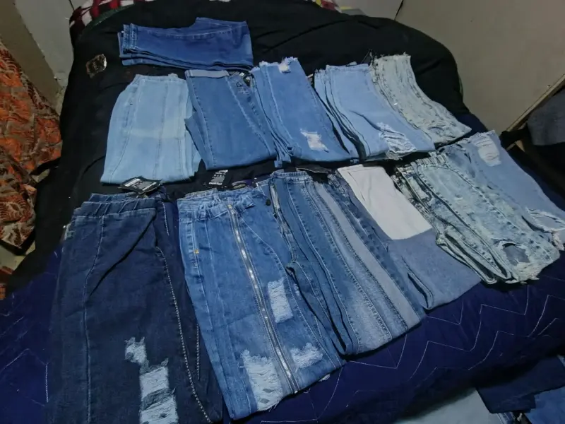 Lote de jeans de mezclilla para mujer - 1