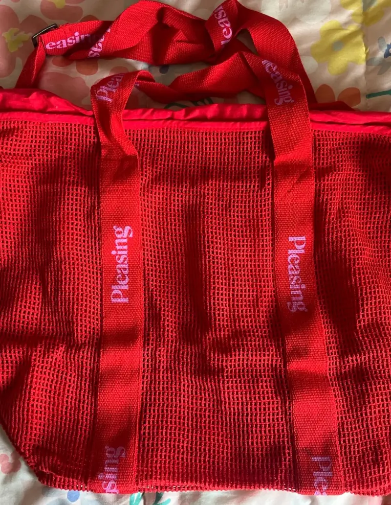 Bolso de malla rojo Pleasing - 1