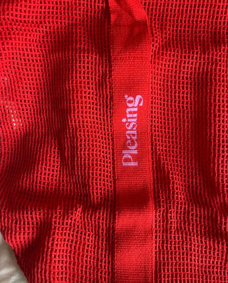 Bolso de malla rojo Pleasing - 3