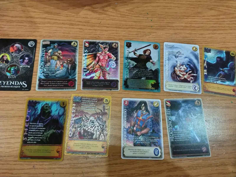 Colección de cartas de Mitos y Leyendas - 5