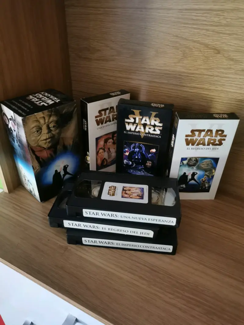 Colección VHS Star Wars trilogía original - 5