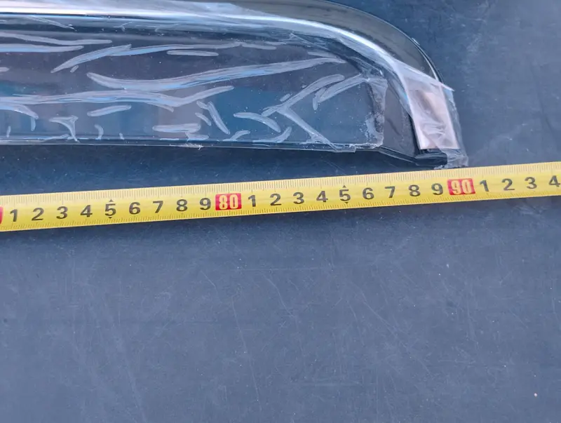 Visera de auto transparente 90 cm - 1