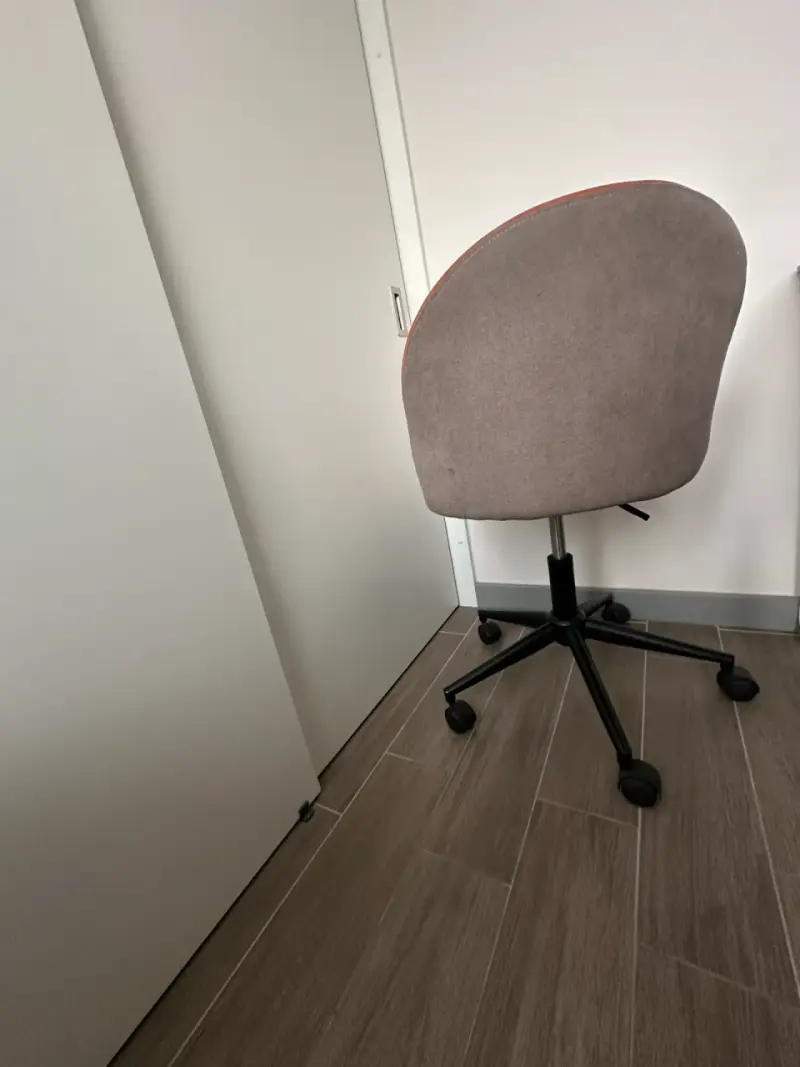 Silla de oficina ergonómica naranja - 3