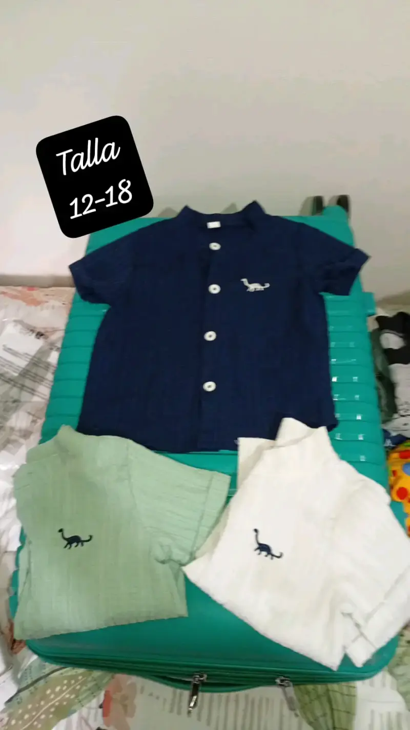 Conjunto de pantalones para niños talla 18-24 - 2