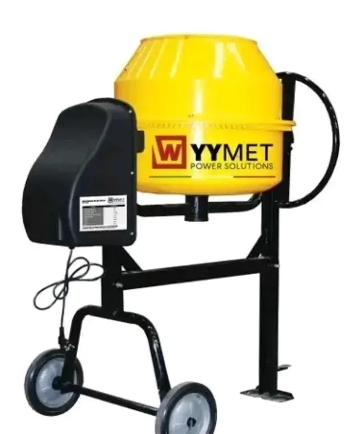 Hormigonera eléctrica WYMET amarilla