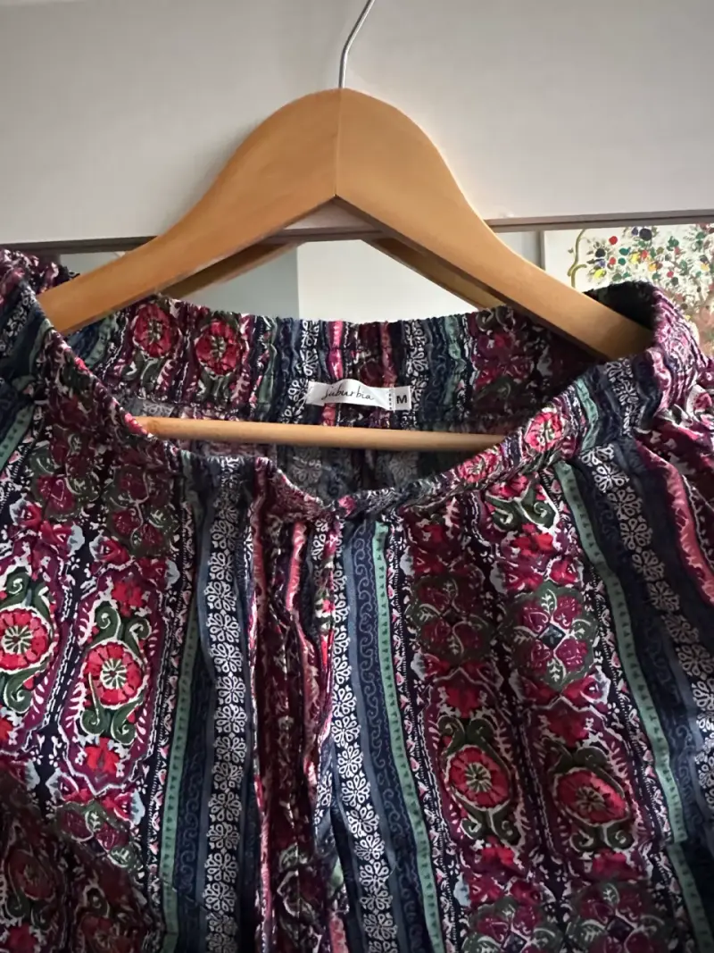 Pantalones estampados bohemios para mujer - 2