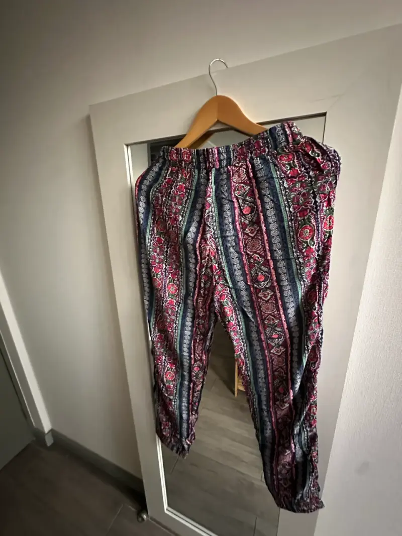 Pantalones estampados bohemios para mujer - 3