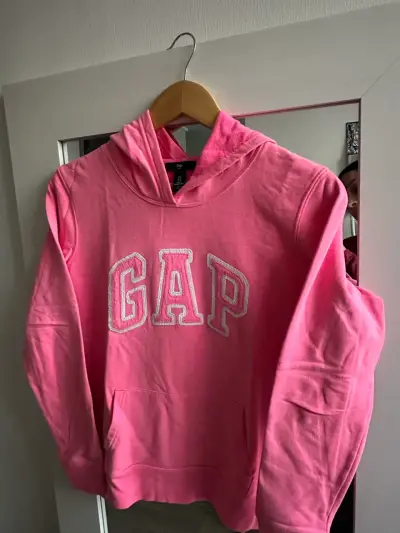 Polerón con capucha GAP rosa para mujer - miniatura 2
