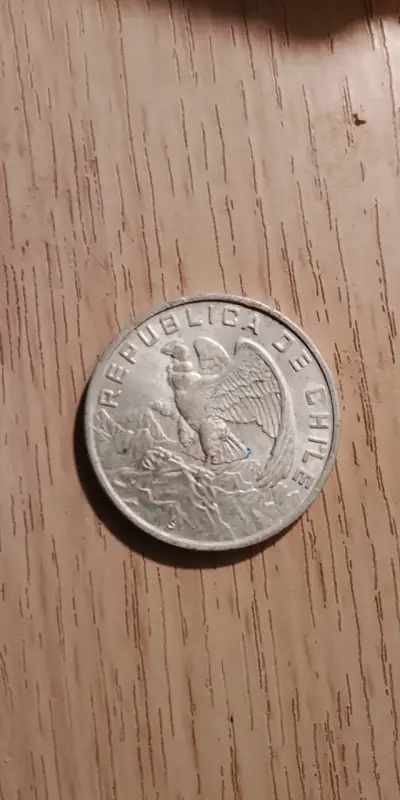 Moneda antigua de Chile 10 centavos 1974 - miniatura 2