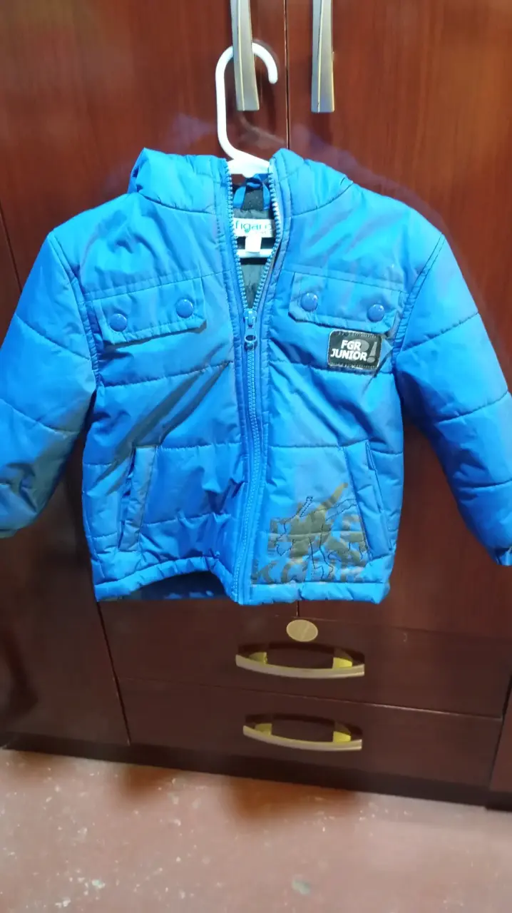 Chaqueta azul para niño FGR Junior - 1
