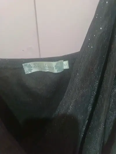 Pantalón de vestir gris con franjas negras - miniatura 5
