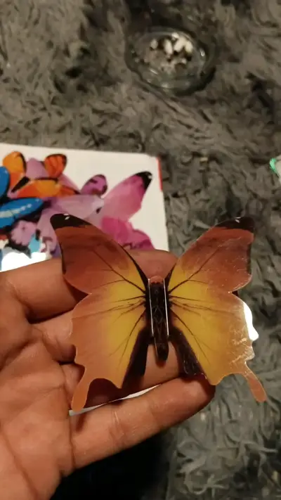 Set de mariposas decorativas 3D - miniatura 6