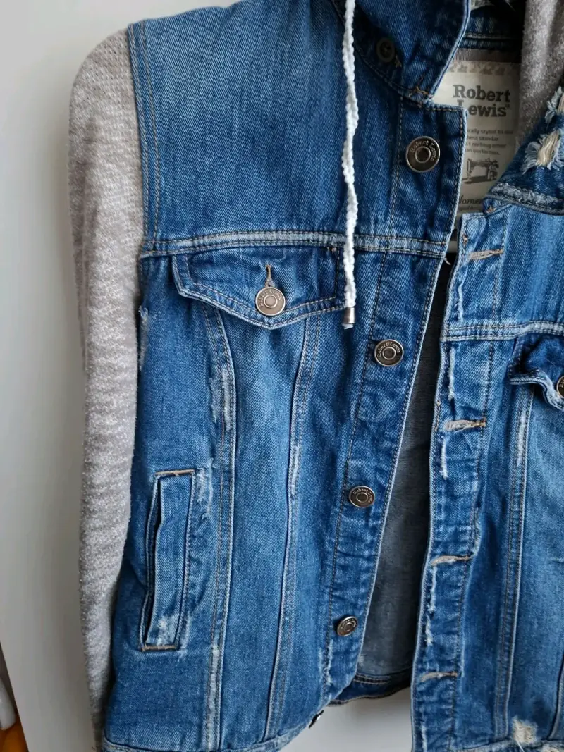 Chaqueta de Mezclilla con Capucha Robert Lewis - 3