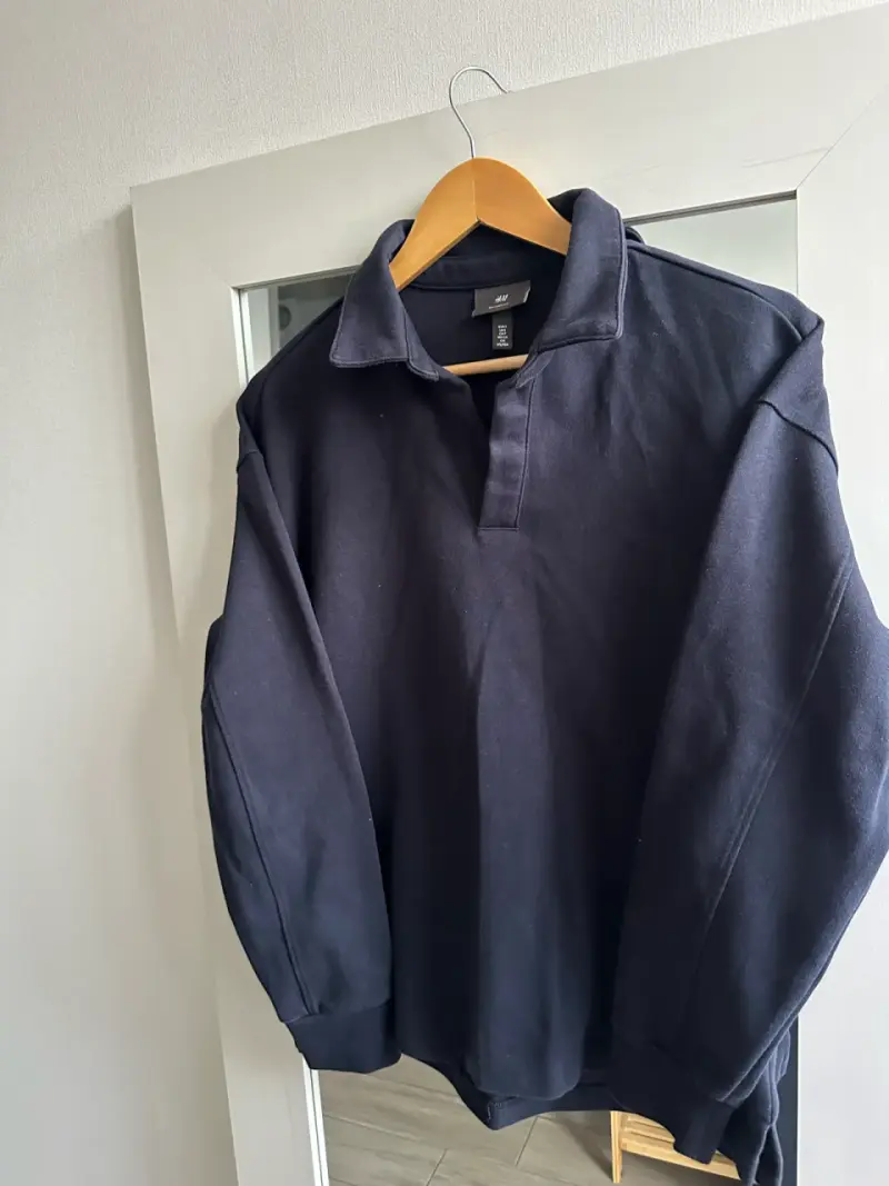 Polerón negro H&M de algodón - 2