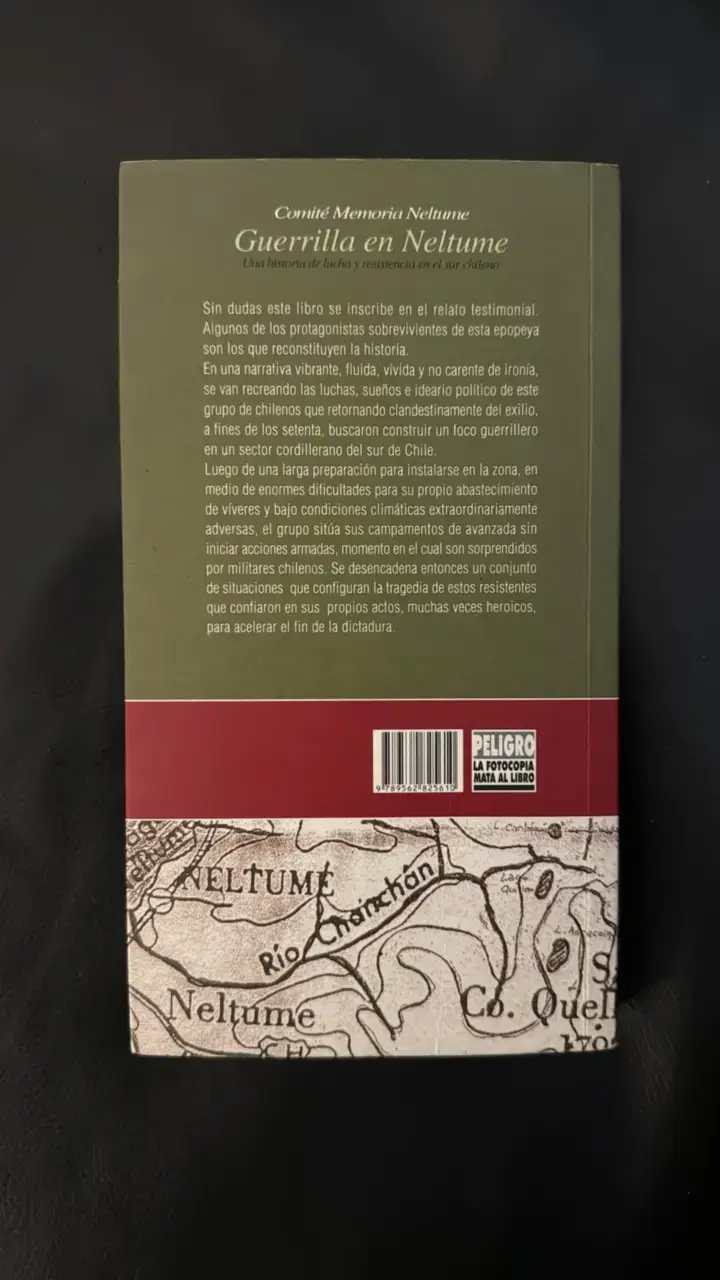 Libro 'Guerrilla en Neltume' de LOM Ediciones - 2