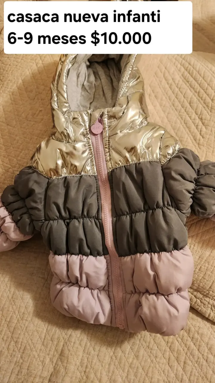 Chaqueta acolchada marca infanti con capucha - 4