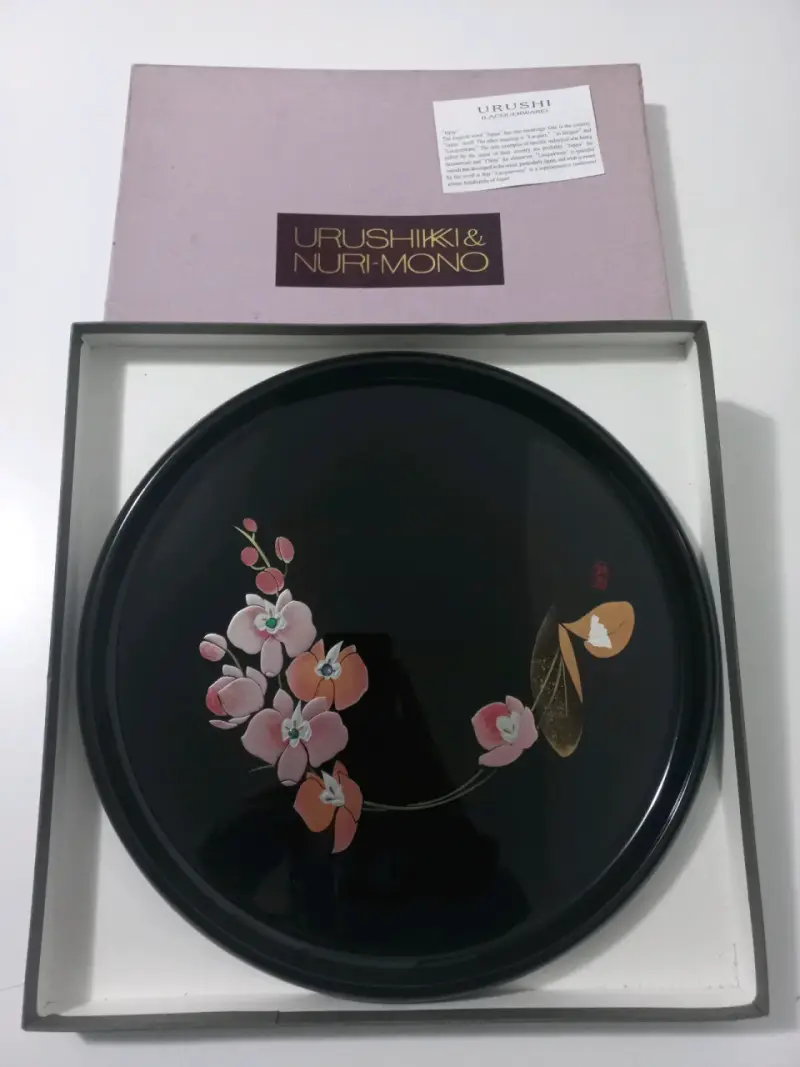 Bandeja Decorativa Urushikki & Nuri-Mono - 1