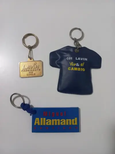 Set de llaveros políticos de colección - miniatura 1