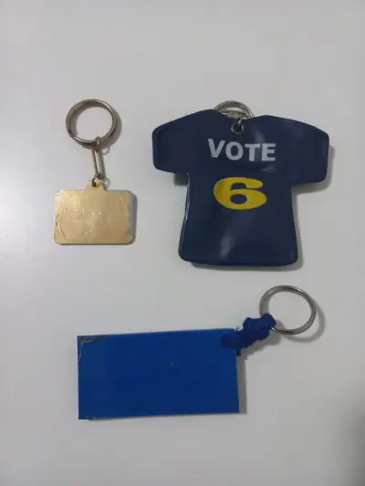 Set de llaveros políticos de colección - miniatura 2