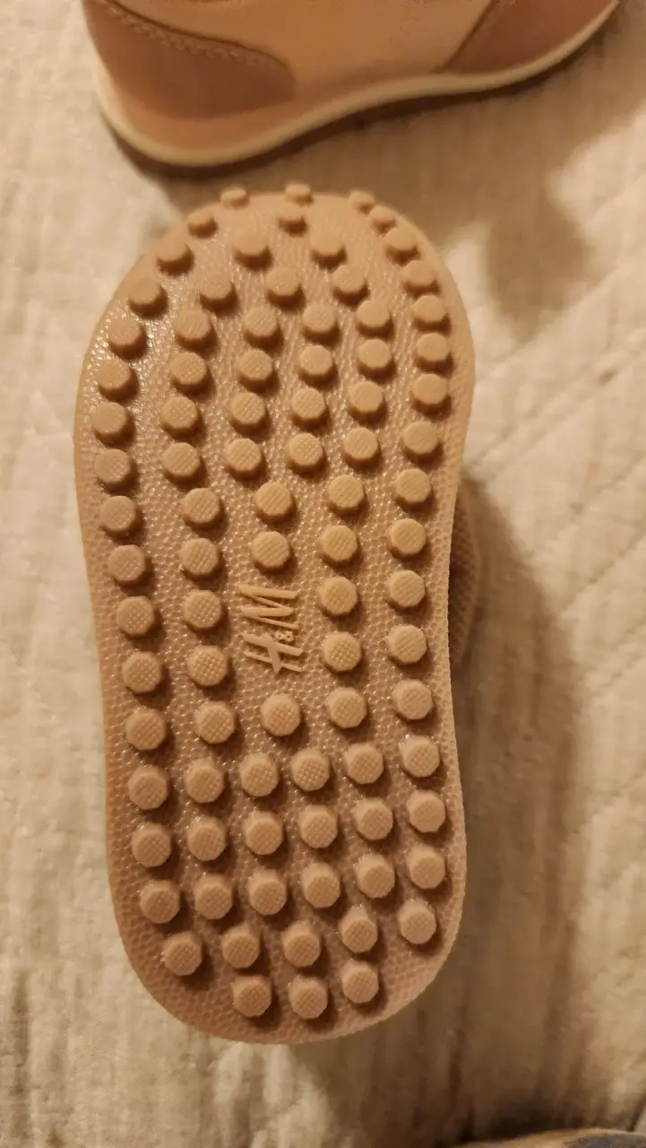 Zapatillas bebé Zara con lazo beige - 3