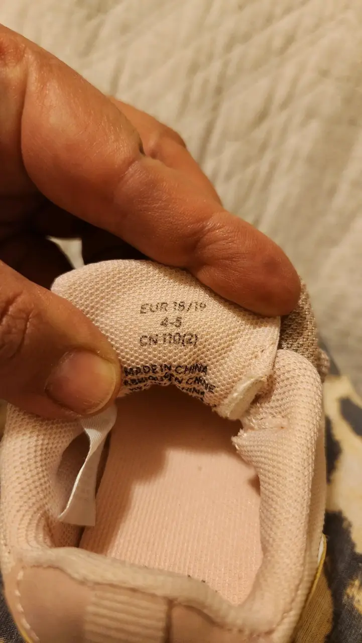 Zapatillas bebé Zara con lazo beige - 4