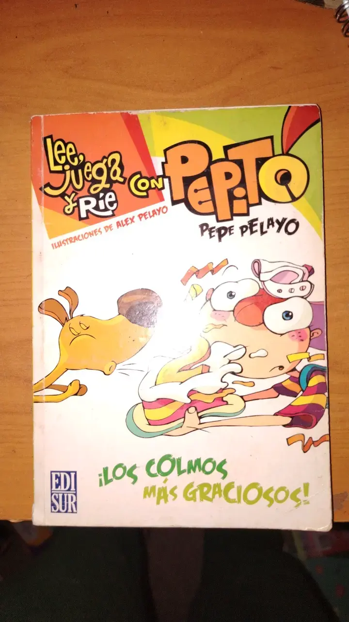 Libro infantil 'Lee, Juega y Ríe con Pepito'