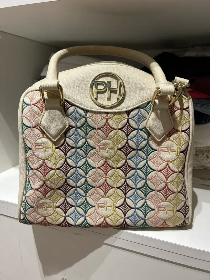 Bolso PH paris hilton con diseño geométrico - 2