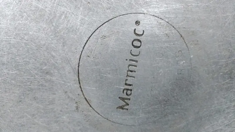 Olla de aluminio Marmicoc 8 litros - 1