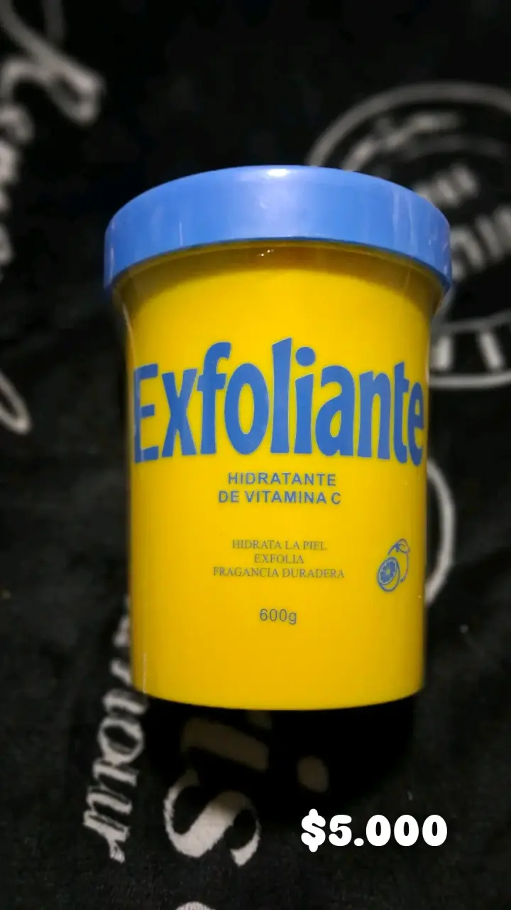 Exfoliante hidratante con vitamina C 600g