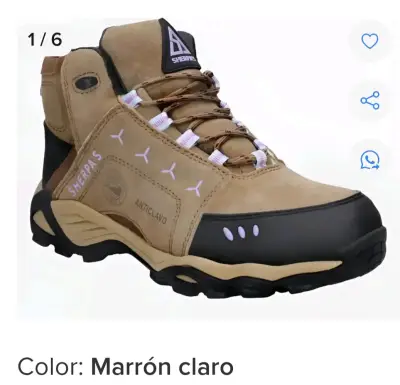 Botas de seguridad Sherpa's negras - miniatura 2