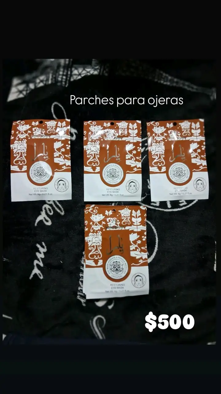 Parches para ojeras restauradores