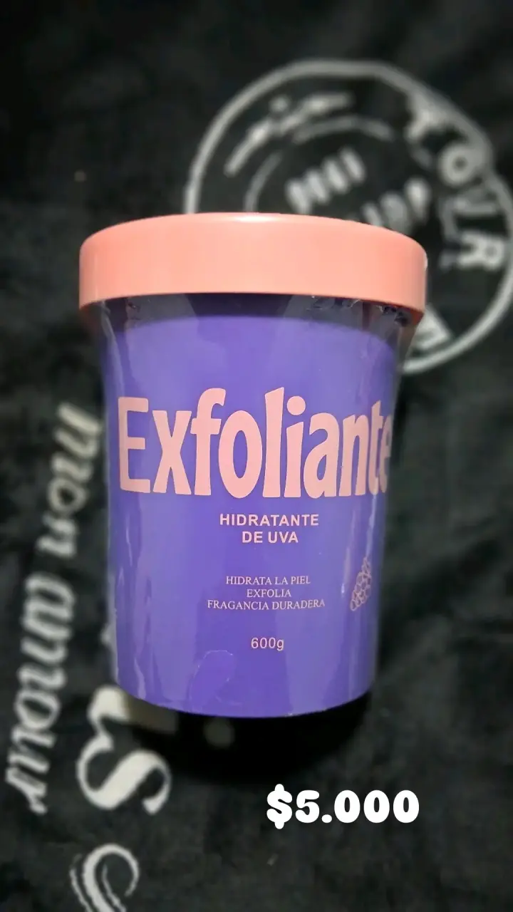 Exfoliante hidratante de uva 600g