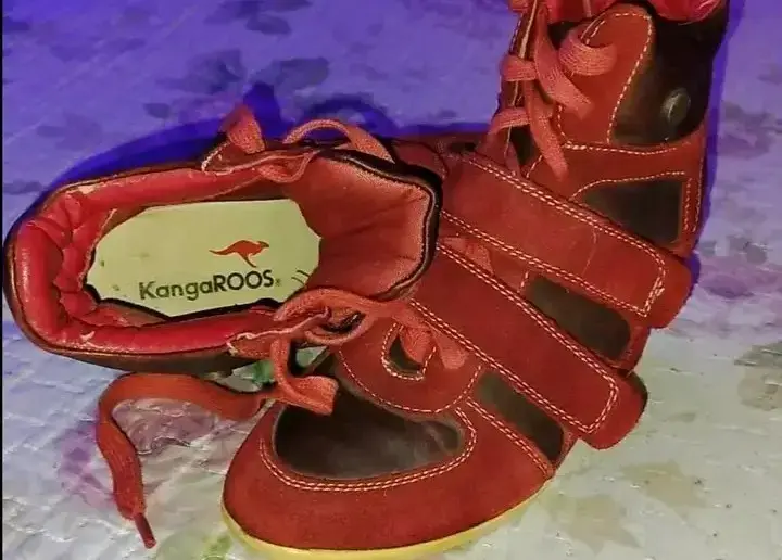 Botas deportivas KangaROOS rojas para niños - 1