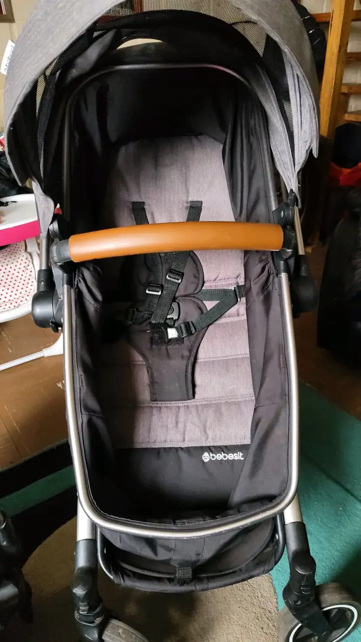 Coche de bebé 3 en 1 con silla y base - 4