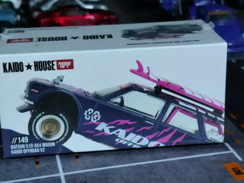 Miniatura Datsun 510 4x4 Kaido House 1:64 - 2