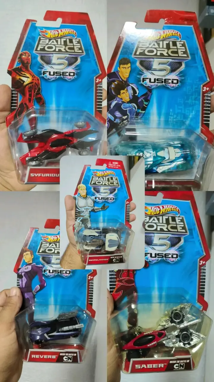 Set de autos Hot Wheels Battle Force 5