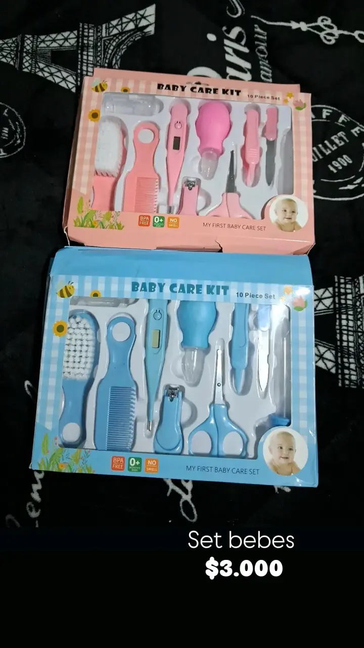 Set de cuidado para bebé 10 piezas