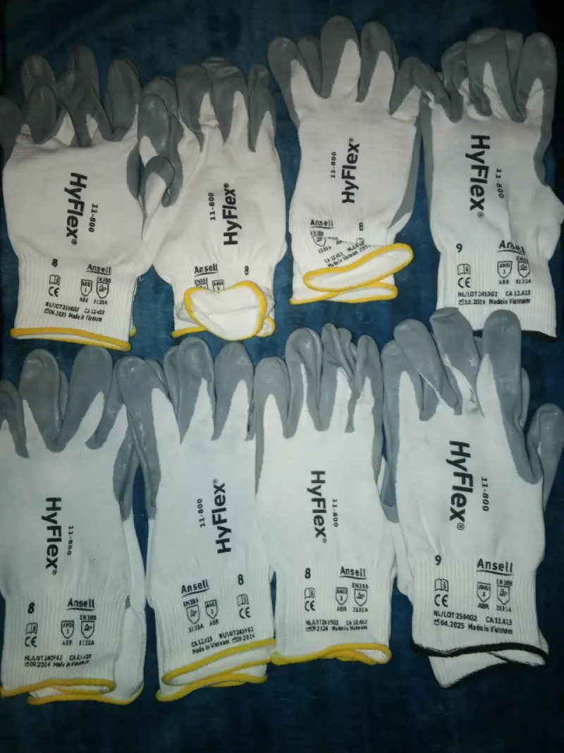 Guantes de trabajo Ansell HyFlex 11-800