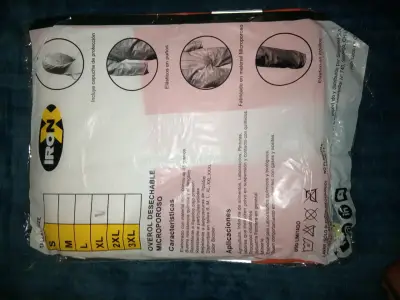 Overol desechable microporoso Iron X - miniatura 2