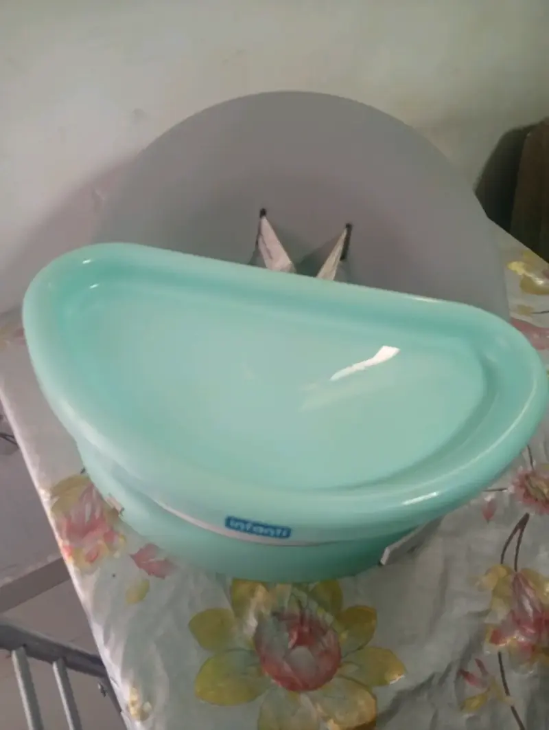 Silla de comer para bebé Infanti verde